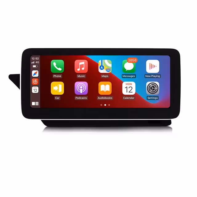12.3" android 12 bilstereo Mercedes Benz  c207 w207 A207 NTG4.0 system (2009--2012) gps  carplay android auto  wifi   128GB dsp  4G LTE