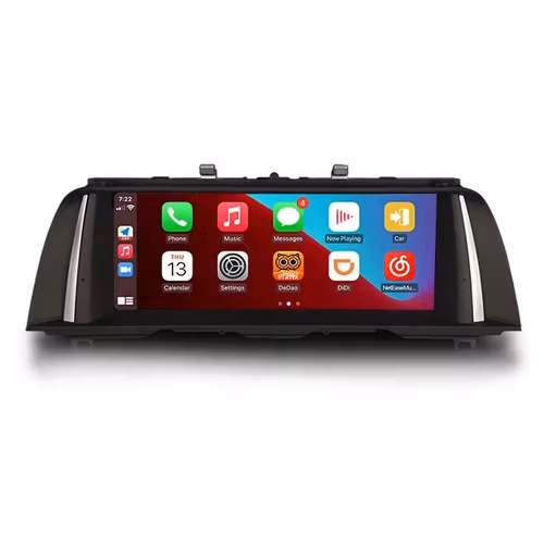 10,25" android 12  bilstereo  BMW 5-serie F10/F11 (2013---2017) med NBT System gps wifi carplay android auto blåtand ROM:128gb , RAM: 8GM, 4G LTE