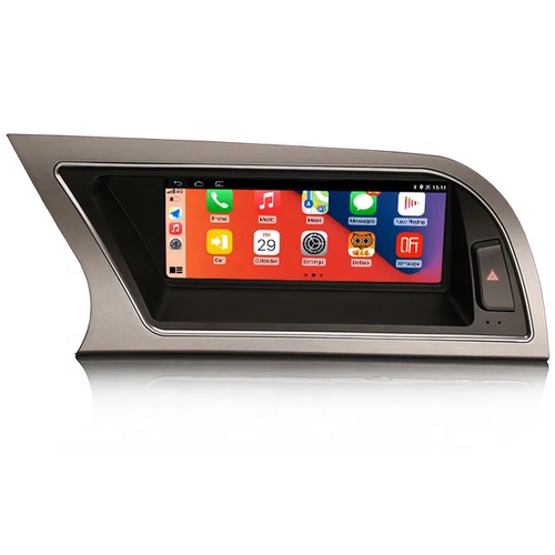 8.8" android 14, bilstereo Audi A4 (2009-2012) gps wifi carplay android auto blåtand Ram: 4GB, Rom:64gb 4G LTE ( bilar med lågkonfiguration utan GPS-funktion)