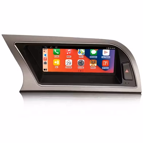 8.8" android 14, bilstereo Audi A4 (2009-2012) gps wifi carplay android auto blåtand Ram: 4GB, Rom:64gb 4G LTE ( bilar med lågkonfiguration utan GPS-funktion)