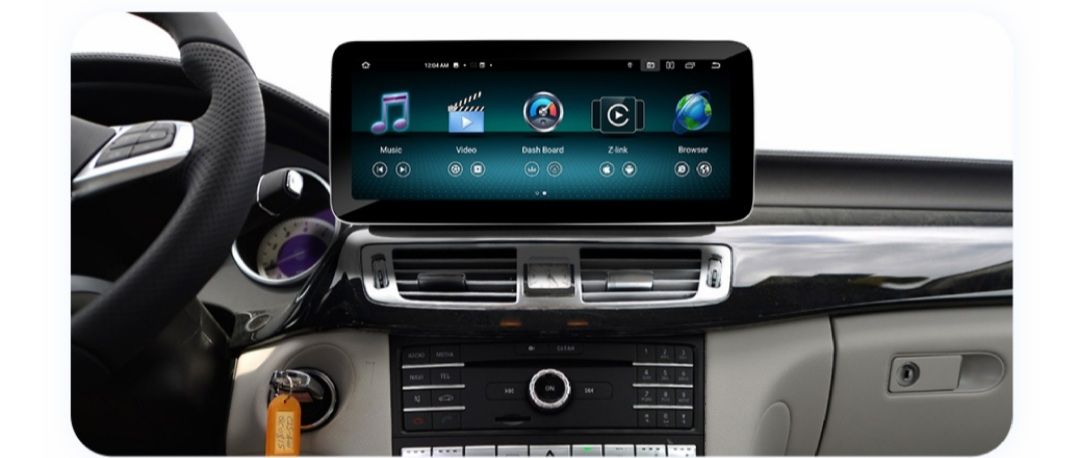 12.3" android 12 bilstereo   Mercedes Benz CLS-Class W218  2015-2018 Original NTG 5.0 system gps carplay android auto blåtand rds wifi ROM: 64GB  RAM:4GB 4G LTE
