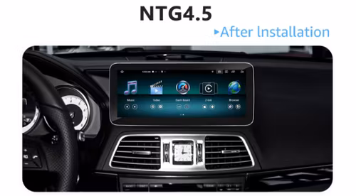 12.3" android 12 bilstereo Mercedes Benz  E-Class c207 w207 A207 NTG4.5 system(2013--2014) gps  carplay android auto  dsp,wifi  RAM:4GB, ROM: 64GB,4G LTE