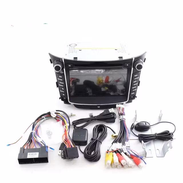 7"android 11 Bilstereo  Hyundai I30 , Elantra GT( 2012---2016) Gps wifi carplay android auto blåtand rds Dsp 64gb