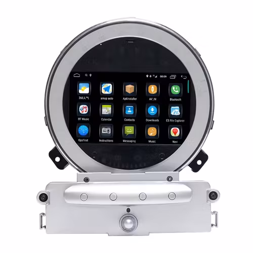 7"android 11 bilstereo  BMW MINI COOPER  CLUBMAN R55 ,R56 (2007--2010)  gps wifi carplay android auto blåtand rds Dsp 32gb  4G wifi modul
