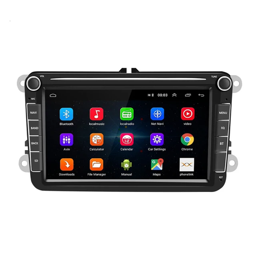 8"android 11 bilstereo  passat  golf 5/6 polo  gps wifi Bluetooth dsp  32gb carplay  rds wifi