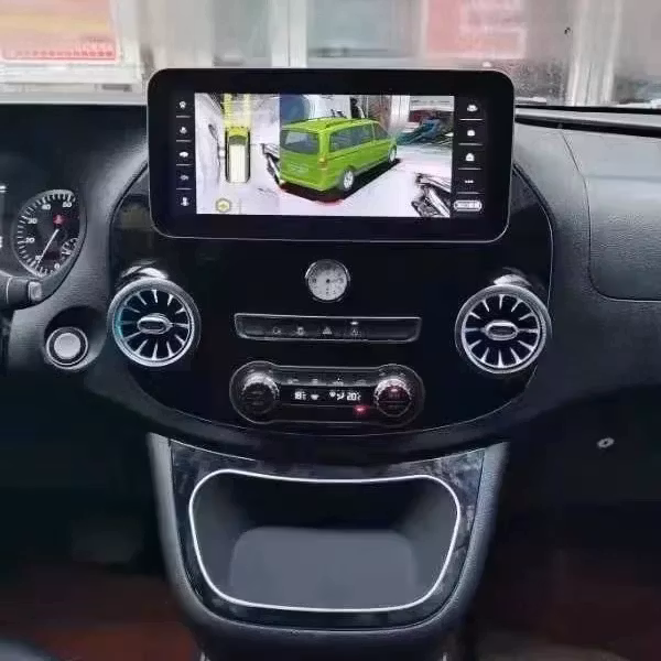 12.3" android 11 bilstereo Mercedes Benz  Vito (2014---2021) gps wifi carplay android auto blåtand rds Dsp 32gb  4g