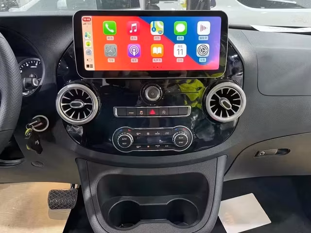 12.3" android 11 bilstereo Mercedes Benz  Vito (2014---2021) gps wifi carplay android auto blåtand rds Dsp 32gb  4g