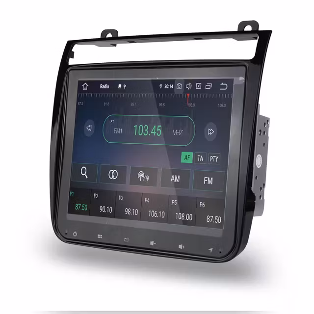 8.4"android 12. Bilstereo  VW Touareg (2010-2018) gps, RAM: 4GB. ROM: 64GB , DSP , 4G wifi blåtand  carplay android auto RDS