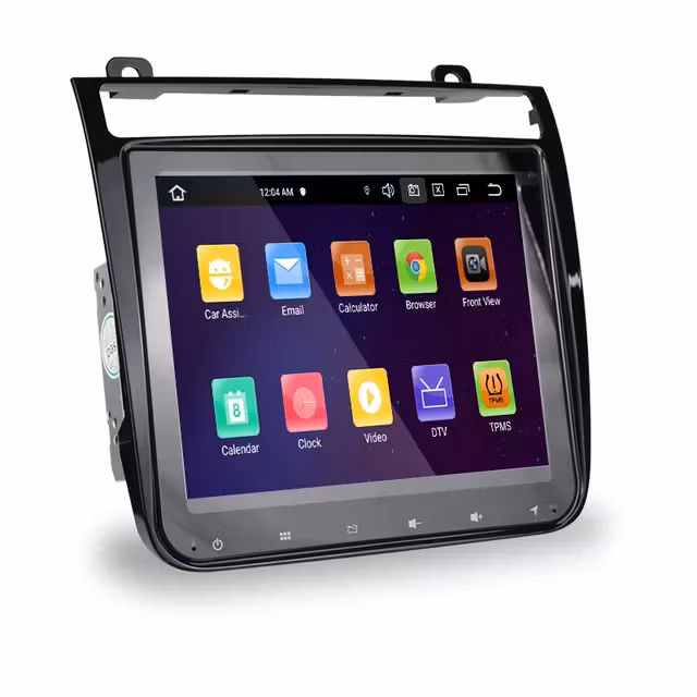 8.4"android 12. Bilstereo  VW Touareg (2010-2018) gps, RAM: 6GB. ROM: 128GB , DSP , 4G wifi blåtand  carplay android auto RDS