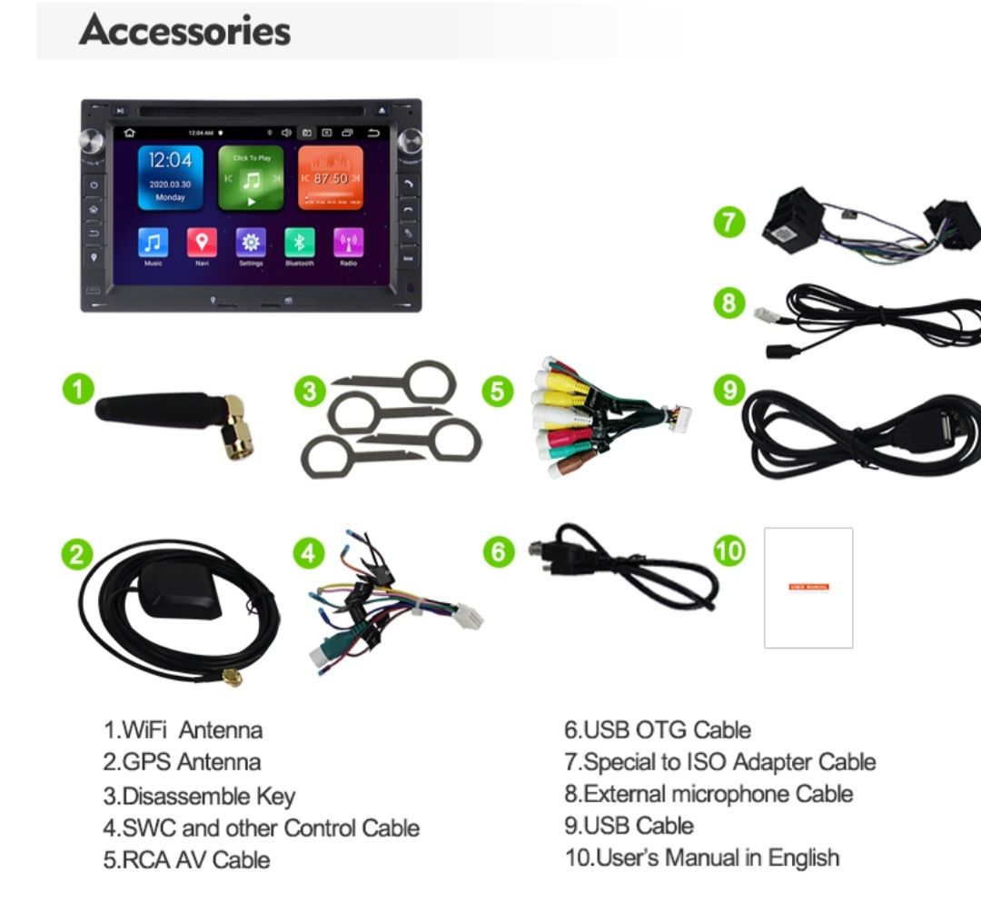7"android 12 bilstereo  SAAB 9-5 ( 1998--2005) Gps carplay android auto blåtand rds Dsp 32gb dvd spelare