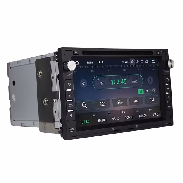 7"android 12 bilstereo  SAAB 9-5 ( 1998--2005) Gps carplay android auto blåtand rds Dsp 32gb