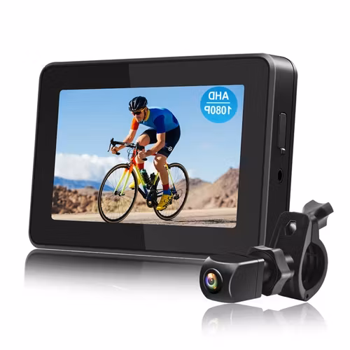 4.3" Cykel  vattentät kamerasystem med night vision