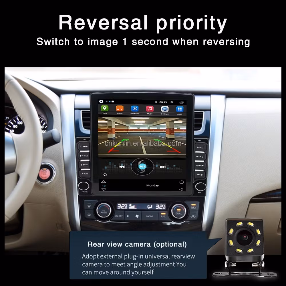 9.7"android12  bilstereo Toyota Verso EZ (2007--2016) GPS WIFI carplay android auto blåtand rds Dsp 32gb  4G