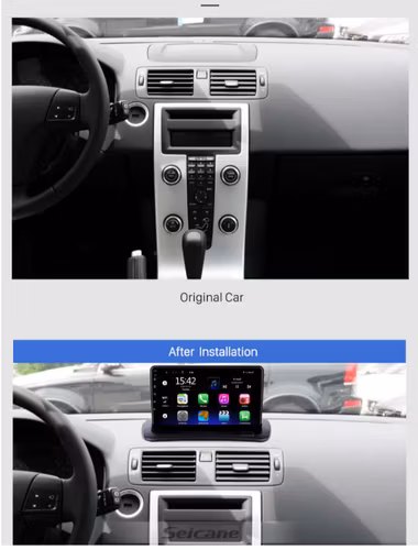 9" android 12,bilstereo Volvo S40(2012),V50(2008--2014), C30(2006---2013), C70(2004--2010),gps,wifi carplau  android auto 64gb Bluetooth  4G DSP4G