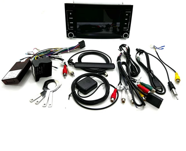 7" android 12 bilstereo VW T5 Multivan 2009 VW Transporter 2009  Gps wifi carplay android auto blåtand rds Dsp 64gb  4G-MODUL