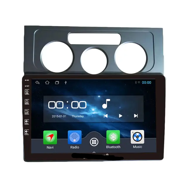 10" android 12 bilstereo vw Touran ( 2004--2008) gps wifi carplay android auto blåtand rds Dsp 64gb 4g WiFi-modul