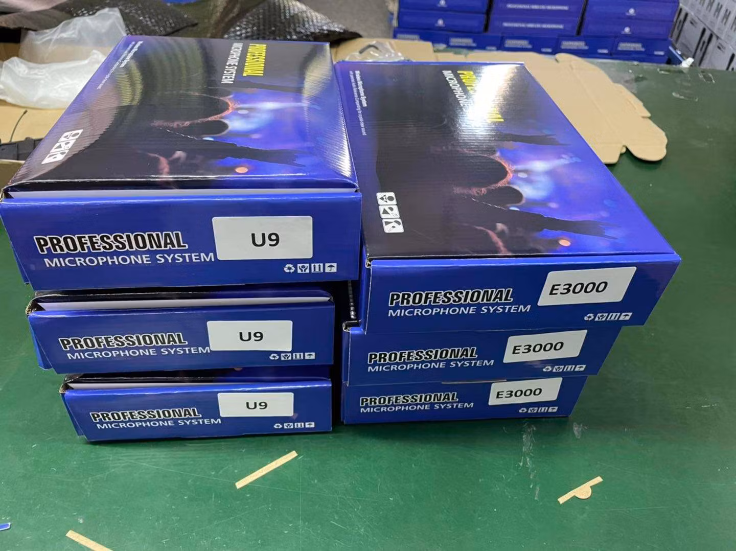 2*50 kanal PLL UHF Headset + clavier mikrofonsystem