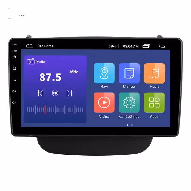 9"android 12 bilstereo Rover MG5 ( 2007--2015) gps wifi carplay android auto blåtand rds Dsp 64gb 4g WiFi-modul