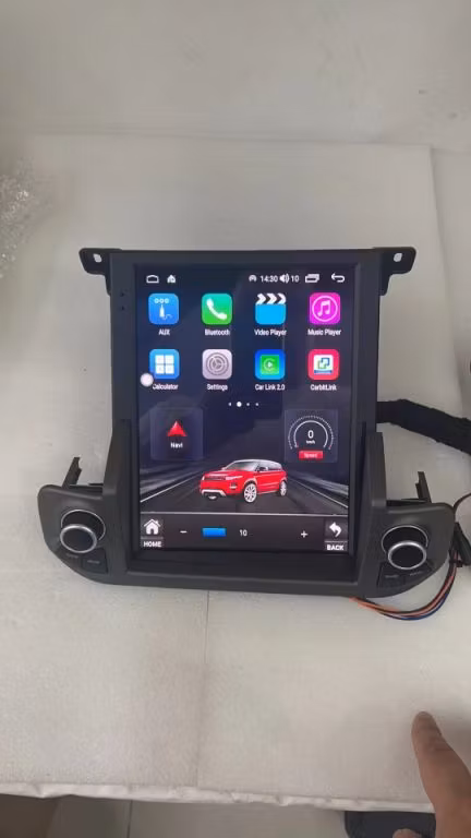 10.4" android 12 bil stereo  Land rover  discovery 4( 2010--2016) gps wifi carplay android auto blåtand rds Dsp 64gb 4G SIM