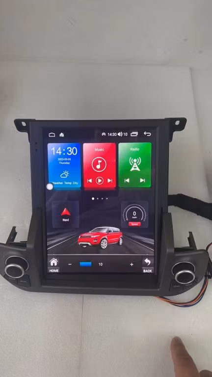 10.4" android 12 bil stereo  Land rover  discovery 4( 2010--2016) gps wifi carplay android auto blåtand rds Dsp 64gb 4G SIM