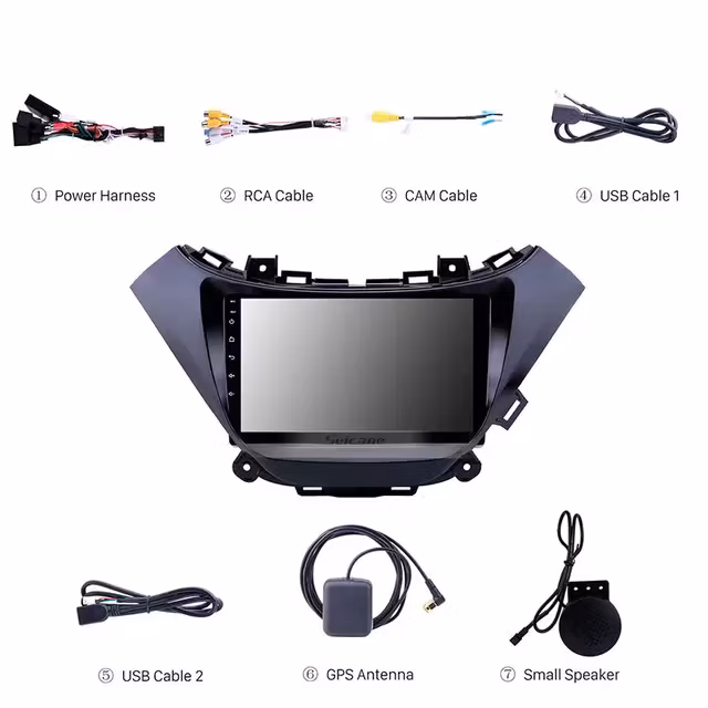 9"android 11 bilstereo Chevrolet Malibu 2015, gps 32gb carplay android auto blåtand rds Dsp 32gb 4G SIM