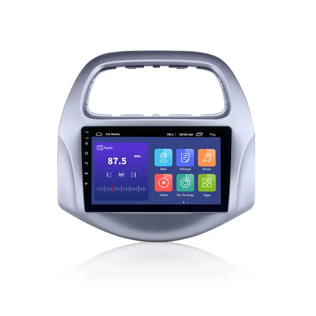 9"android 11 bilstereo Chevrolet  Matiz (2015--2018) gps wifi carplay android auto blåtand rds Dsp 32gb 4G SIM