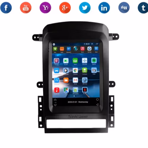 9.7"android 11 bilstereo Chevrolet captiva(2006--2012) gps wifi carplay android auto blåtand rds Dsp 32gb 4G SIM