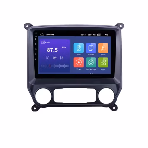 10,1" android 12 bilstereo Chevrolet Silverado  (2014--2018) gps wifi carplay android auto blåtand rds Dsp 64gb 4g  SIM