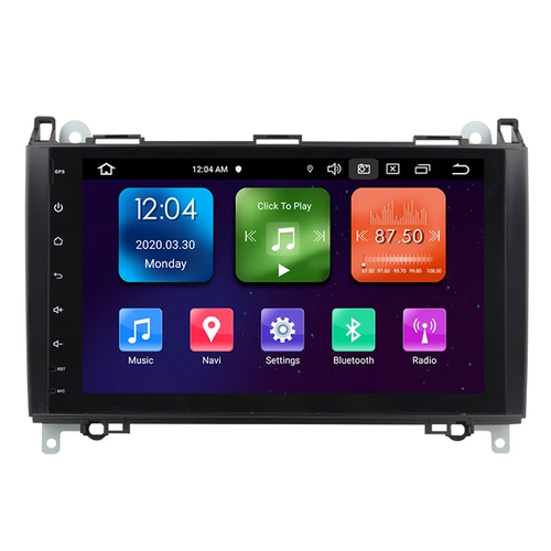 9" Android14.0  Bilstereo  Mercedes Benz  B200 A/B Class W169 W245 (2004--2011) Gps carplay android auto blåtand rds Dsp  RAM: 8GB,ROM:128GB,  wifi,4G LTE