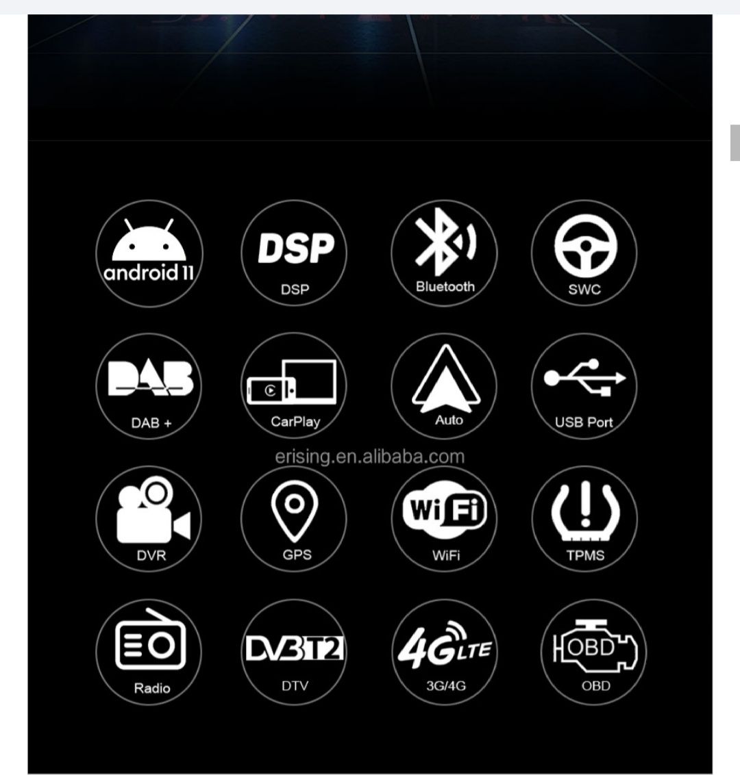 6.2" android 11, bilstereo  Nissan  Qashqai (2001---2011) gps wifi carplay android auto blåtand rds Dsp 32gb dvd spelare  4G