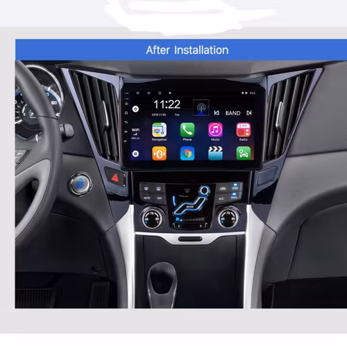 9" android12, bilstereo  Hyundai i40 ( 2011--2015) gps wifi carplay android auto blåtand rds Dsp 64gb 4GSIM 0