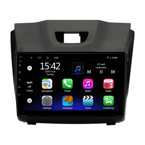 9"android 11, bilstereo Chevrolet S10/ trailblazer ( 2012----2018) gps wifi carplay android auto blåtand rds 32gb  4GSIM