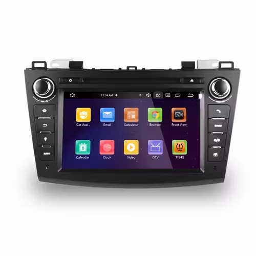 8" android 12, bilstereo  dvd spelare  Mazda 3( 2010---2013) gps wifi carplay android auto blåtand rds Dsp 64GB,4GSIM