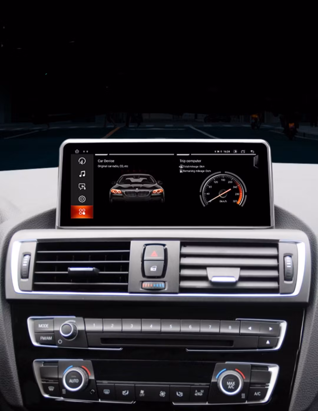 10.25" android 11 bilstereo BMW 2 Series F22/F23 F45  (2013-2017) gps wifi carplay android auto blåtand rds Dsp 32gb,4GSIM