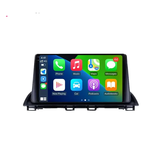 9"android 12, bilstereo Mazda 3 (2014--2019) gps wifi carplay android auto blåtand rds Dsp 64gb 4GSIM