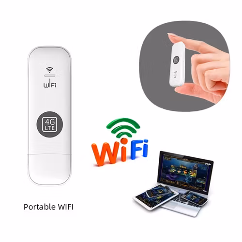 Mini  2G/3G/4G wifi router med plats för simkort