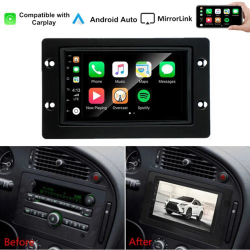 7"android 11  bilstereo  SAAB 9-5 (2005--2011) GPS WIFI carplay android auto blåtand rds Dsp ROM: 64GB RAM:4GB ,4G LTE