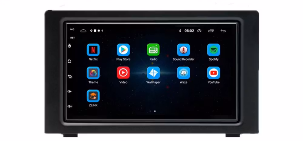 7"android 11  bilstereo  SAAB 9-3 (2007----2014) GPS WIFI carplay android auto blåtand rds Dsp RAM:2GB, ROM:32GB,4G LTE