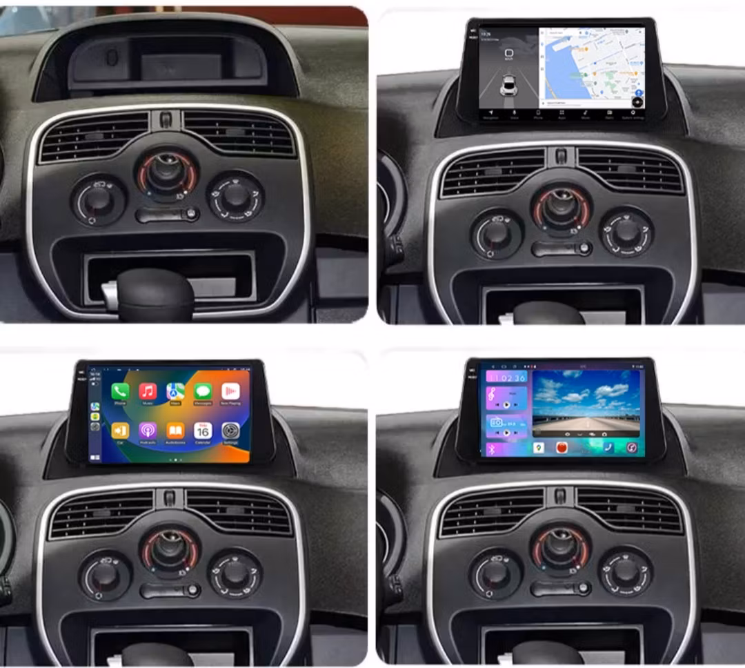 9"android 12 bilstereo Renault kangoo (2015---2018)gps wifi carplay android auto blåtand rds Dsp Rom:64GB,RAM:4GB,4GSIM