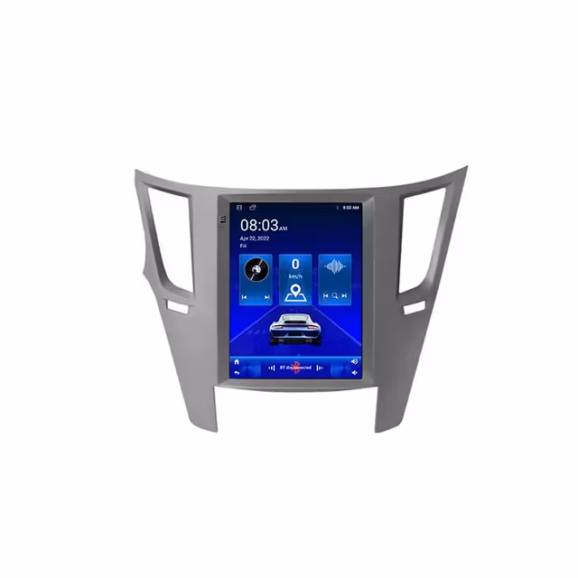 9.7"android112 bilstereo  Subaru Legacy (2009--2014) gps wifi carplay android auto blåtand rds Dsp RAM: 8GB, Rom:128GB, 4GSIM