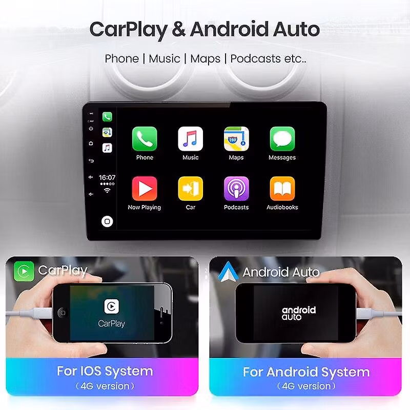 9" android 13, bilstereo  Toyota Avensis ( 2015----2019) gps wifi carplay android auto blåtand rds Dsp Rom:64GB,Ram: 4GB, 4GSIM
