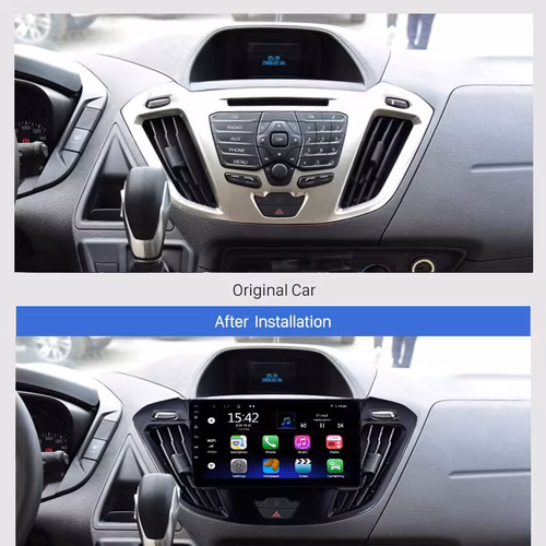 9" Android10, bilstereo ,gps,wifi,Ford transit custom,Ford Tourneo custom  (2012---2017)  Gps,RDS,carplay,android auto,32gb,wif carplay android auto i,blåtand  4G  Dsp + gratis  backkamera