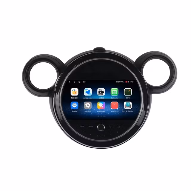 9" Android 12 bilstereo Mini Cooper R60 (2011 - 2014) GPS wifi carplay android auto blåtand rds Dsp, RAM: 4GB, ROM: 64GB, 4GSIM