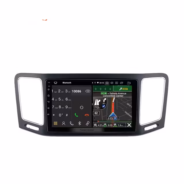 9"android 12 bilstereo  Vw Sharan ( 2011---2018) Gps wifi carplay android auto blåtand rds Dsp  Rom: 128GB, RAM:8GB, 4GSIM