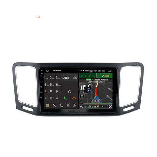 9"android 12 bilstereo  Vw Sharan ( 2011---2018) Gps wifi carplay android auto blåtand rds Dsp  Rom: 128GB, RAM:8GB, 4GSIM