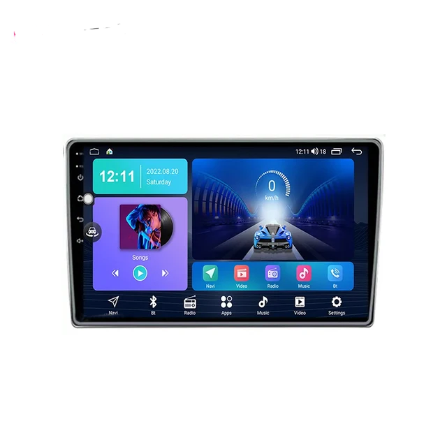 9"android 12,bilstereo  Peugeot 307( 2001--2008) gps ,wifi ,carplay  ,android auto ,blåtand, rds ,Dsp  RAM:8GB,ROM:128GB, 4G SIM