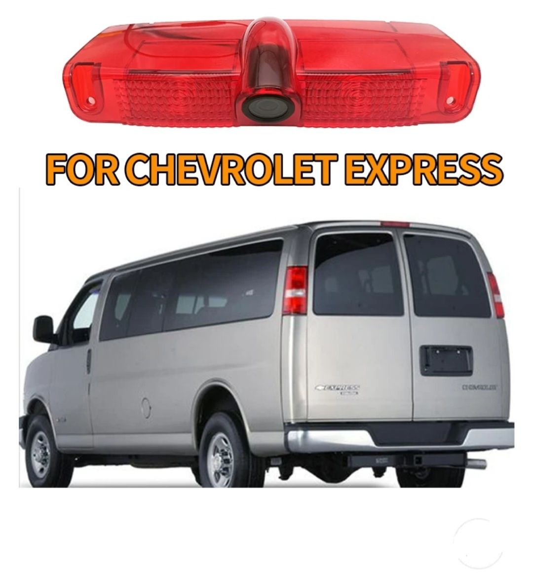 4.3" monitor + bromsljuskamera  Chevrolet Express,Van Savana, GMC