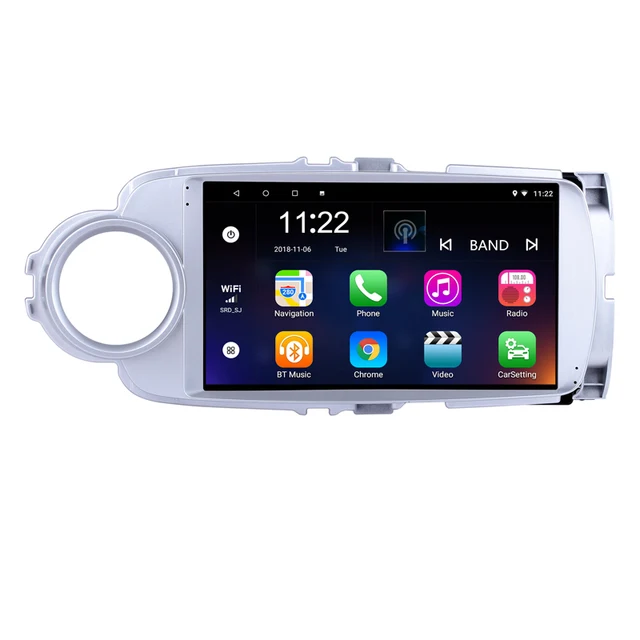 9"android 12 ,bilstereo Toyota yaris  vios(2012---2017) Gps wifi,rds, carplay ,android auto,Bluetooth, Dsp, RAM: 8GB,ROM: 128GB, 4GSIM