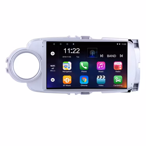 9"android 12 ,bilstereo Toyota yaris  vios(2012---2017) Gps wifi,rds, carplay ,android auto,Bluetooth, Dsp, RAM: 8GB,ROM: 128GB, 4GSIM