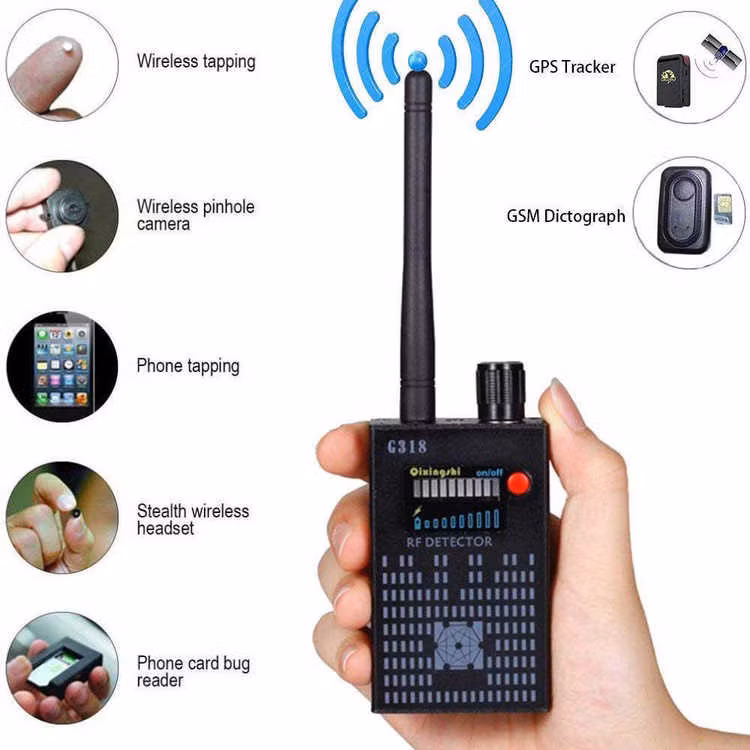 8Ghz buggdetektor anti gps tracker